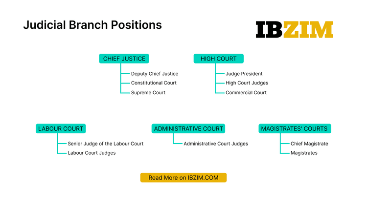 Judicial Branch Positions Chart